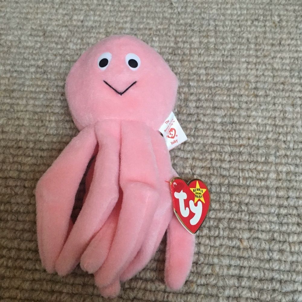 Inky the Octopus Beanie Baby